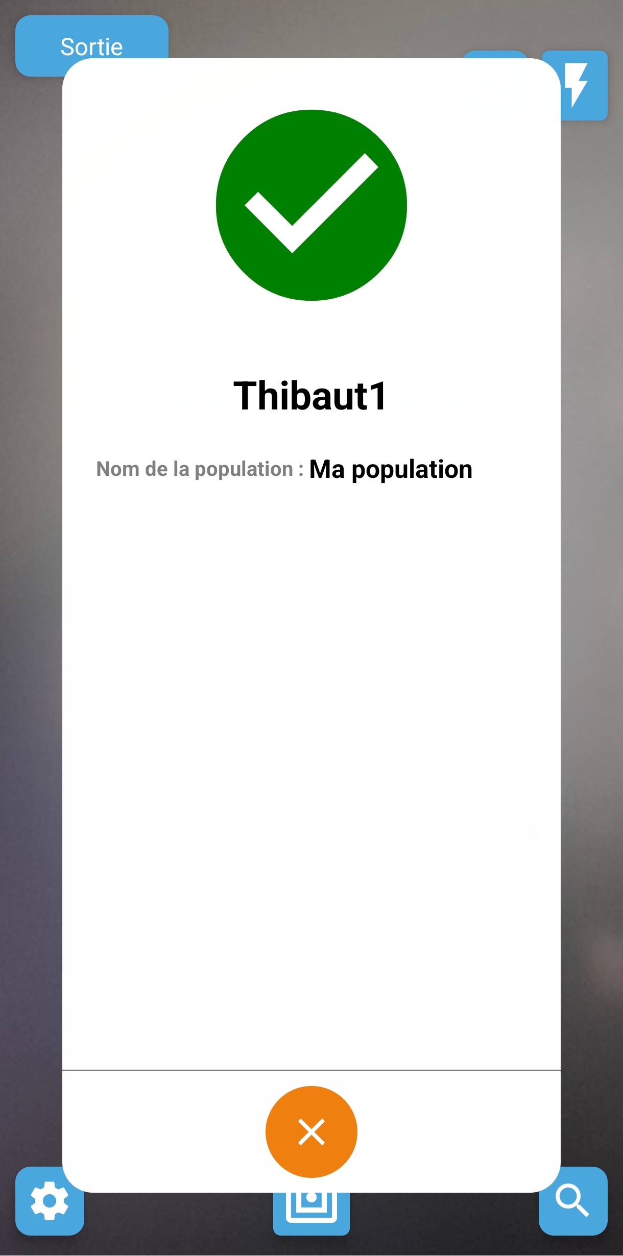 Tropevent Access fonctionnalités